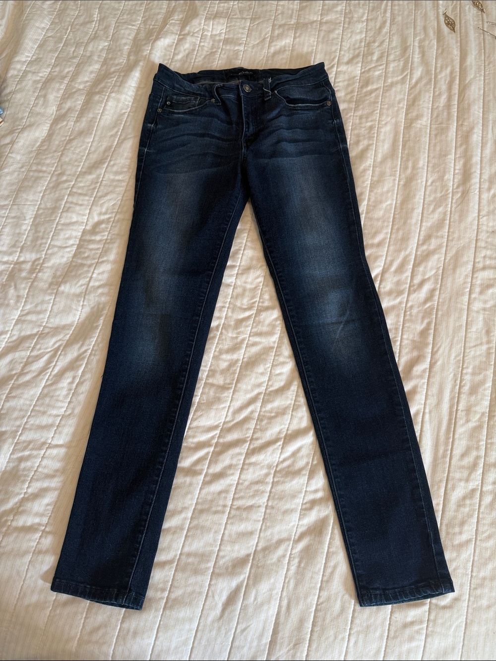 KanCan Dark Indigo Straight Leg Jeans